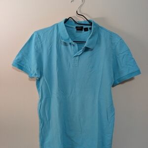 Boss Men's Blue Polo Shirt Sz M